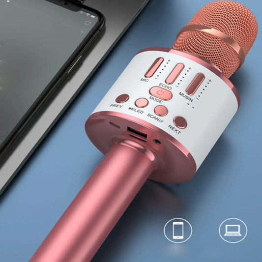 Karaoke Party Microphone With Bluetooth