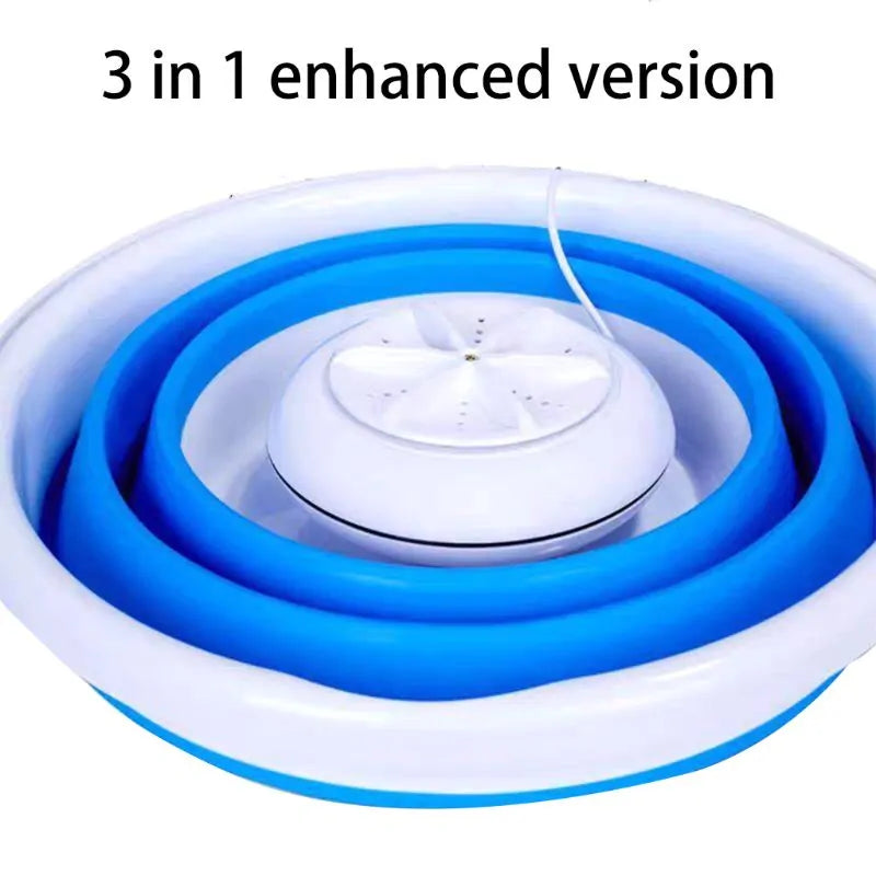 USB Charging Foldable Mini Washing Machine