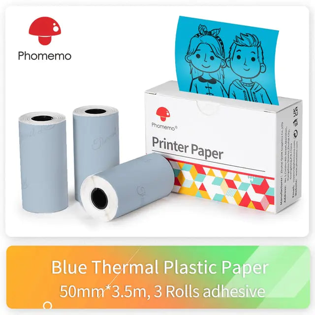 Phomemo Printer Sticker Self-Adhesive M02 Series Printer Paper