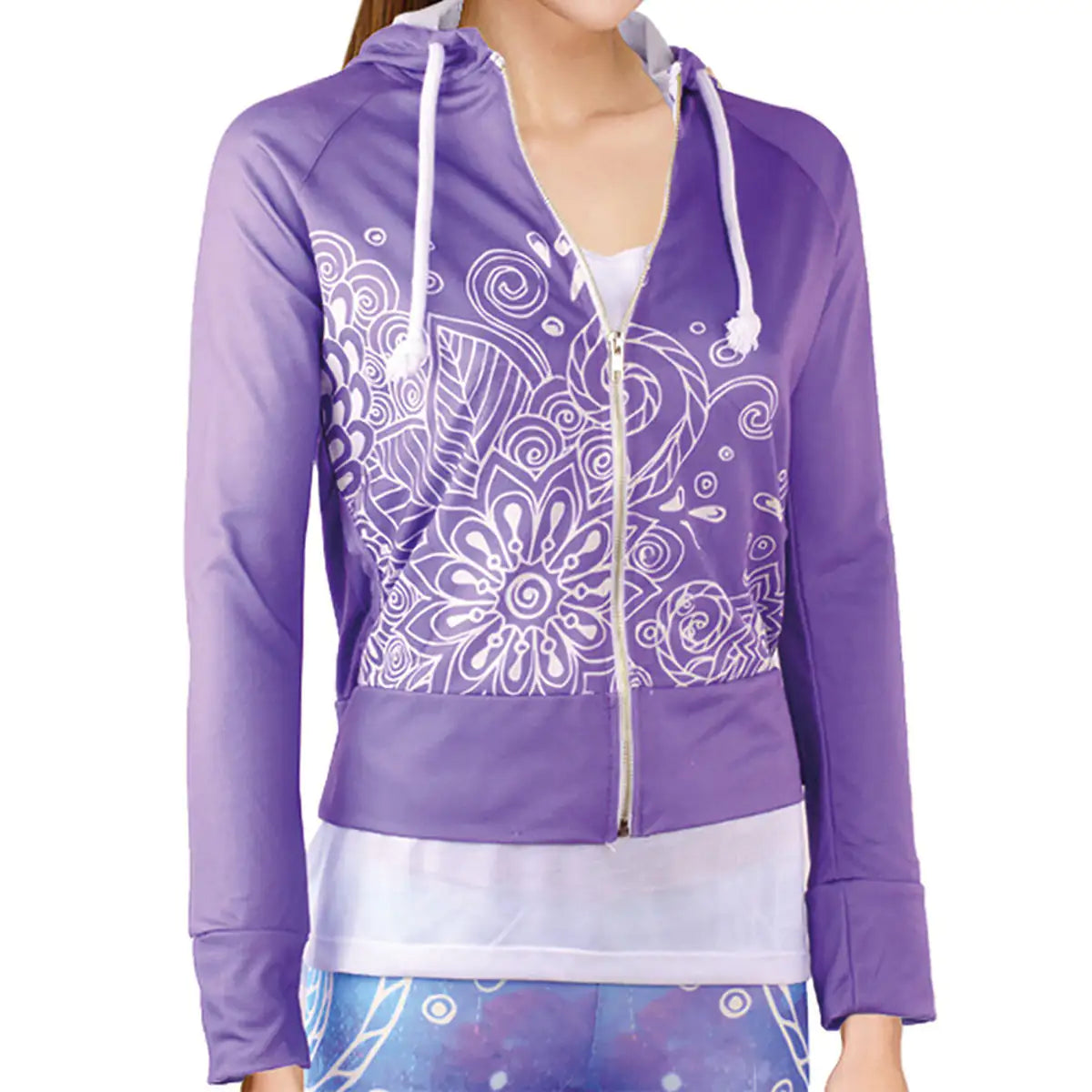 BiggYoga Karma Zippered Sweatshirt