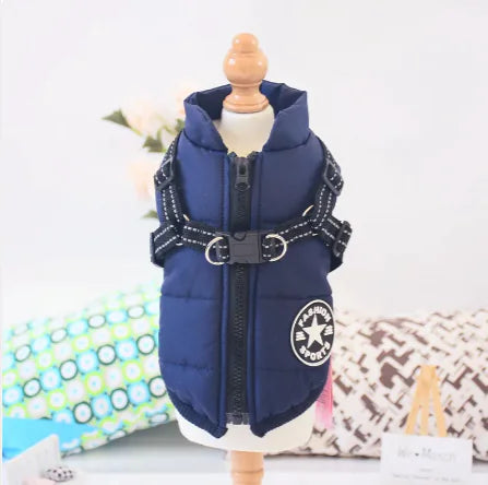 Winter Warm Hooded Coat for Small Dogs and Cats