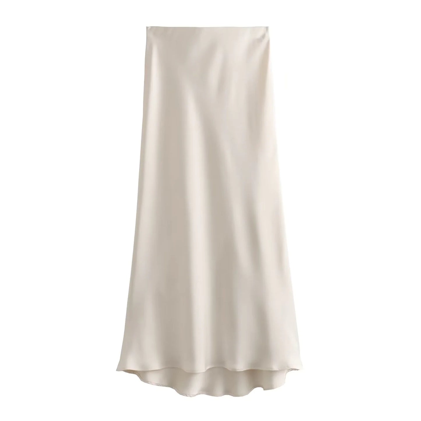 Women's Satin Skirt