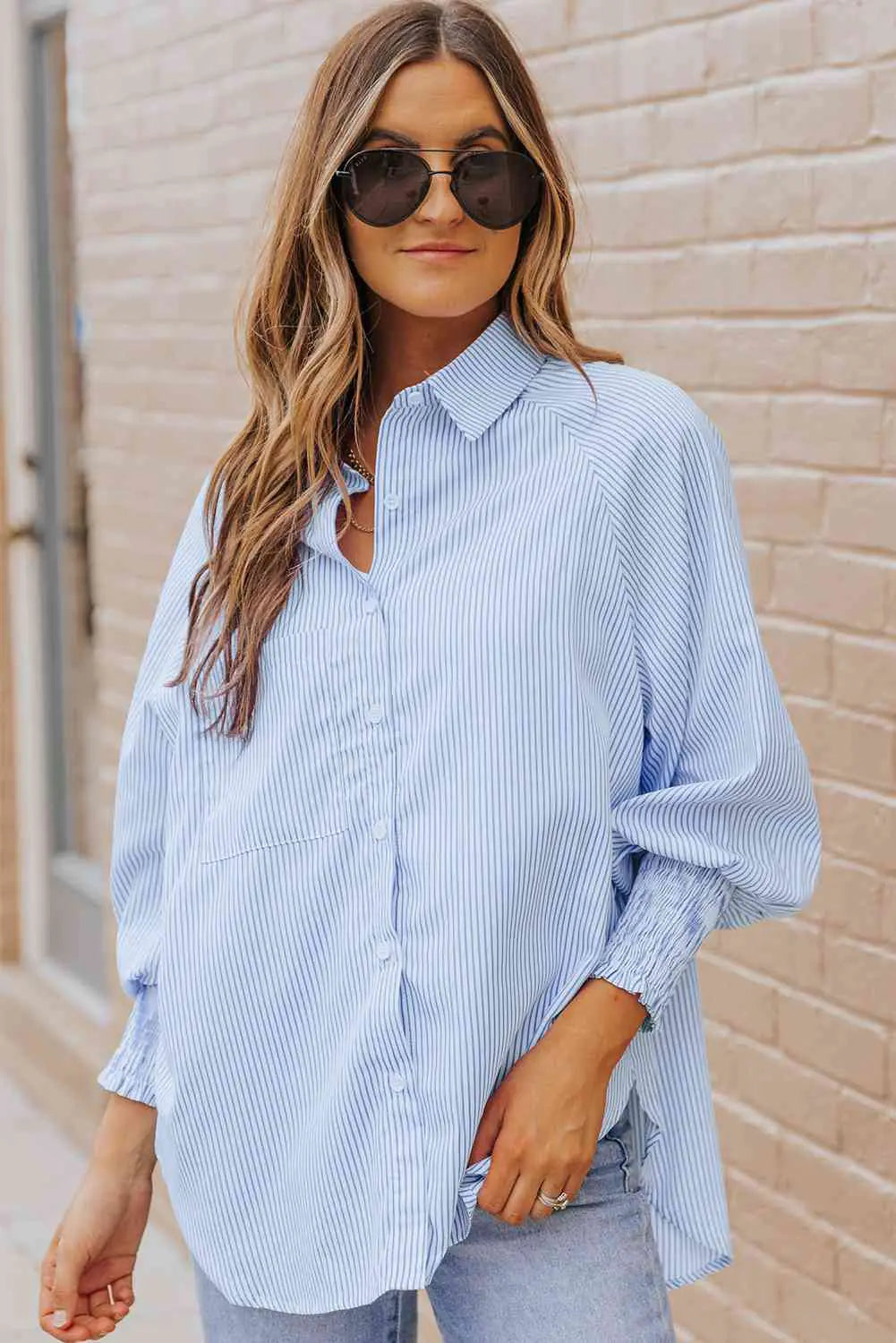 Fernanda Lantern Sleeve Shirt