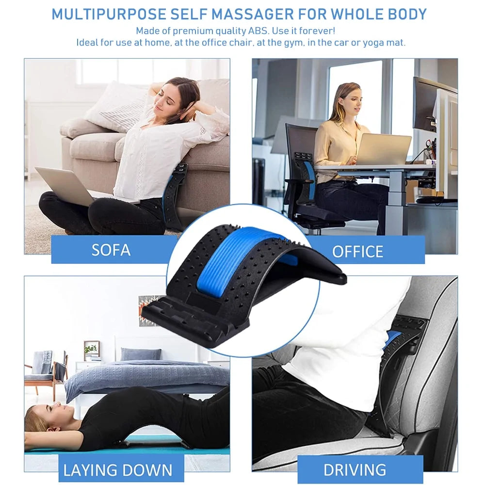 Back Massager Stretcher Support