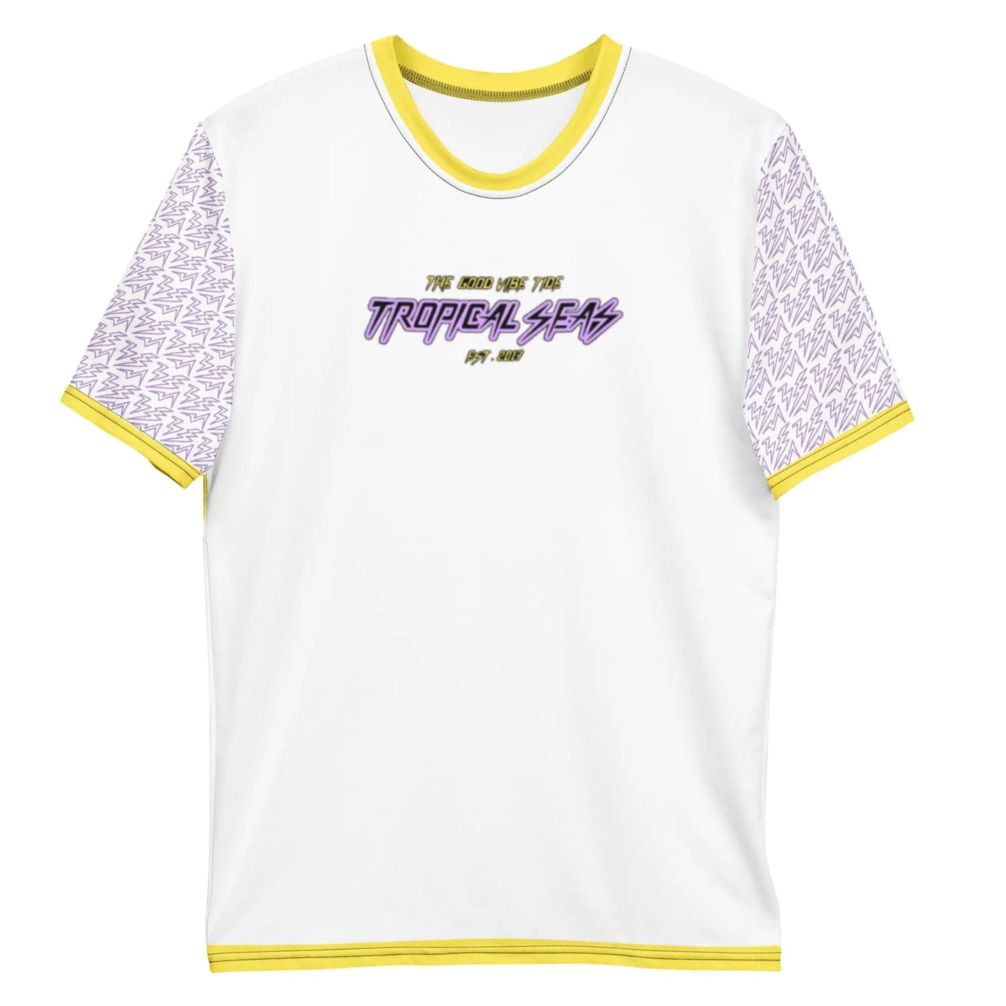 Men's Tropical Purple Electric T-shirt