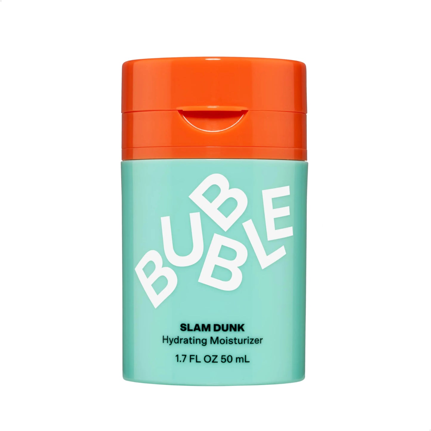 Bubble Skincare Slam Dunk Face Moisturizer - Hydrating Face Cream for Dry Skin Made with Vitamin E + Aloe Vera Juice for a Glowing Complexion - Skin Care with Blue Light Protection (50ml) Regular