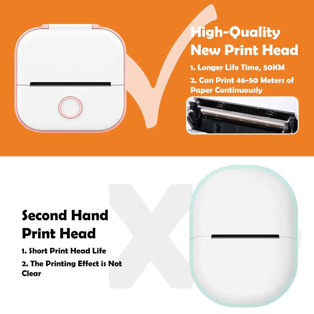 Bluetooth-Compatible Pocket Printer