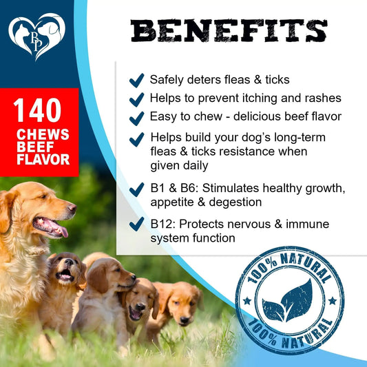 Insects Prevention Chewable Pills for Dogs and Cats Chewables Small Tablets