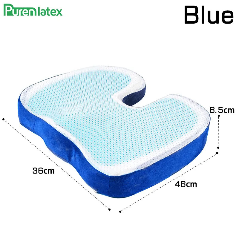 U Shape Silicone Gel Cushion Memory Foam Pillow