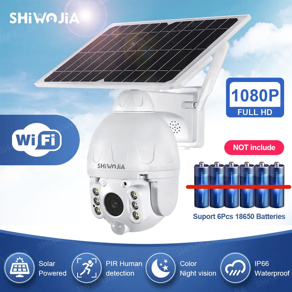 Solar Panel Camera Wifi Version