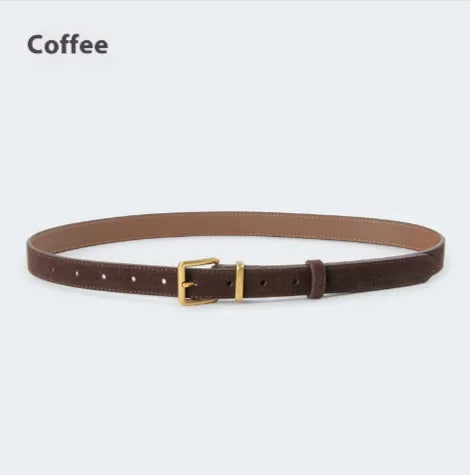 Women's Suede Leather Belt