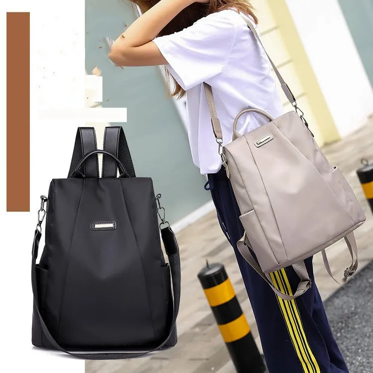 Women's Anti-theft Nylon Travel Backpack