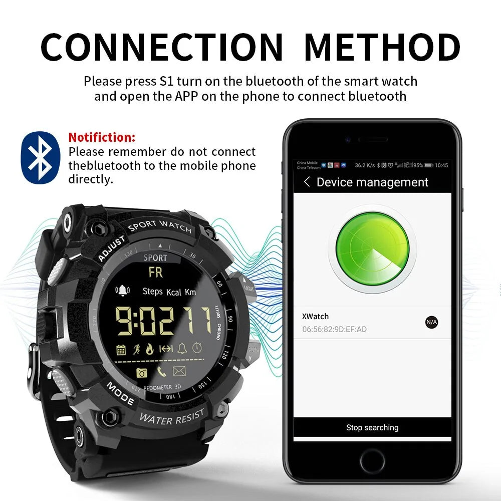 Bluetooth Waterproof Smartwatch