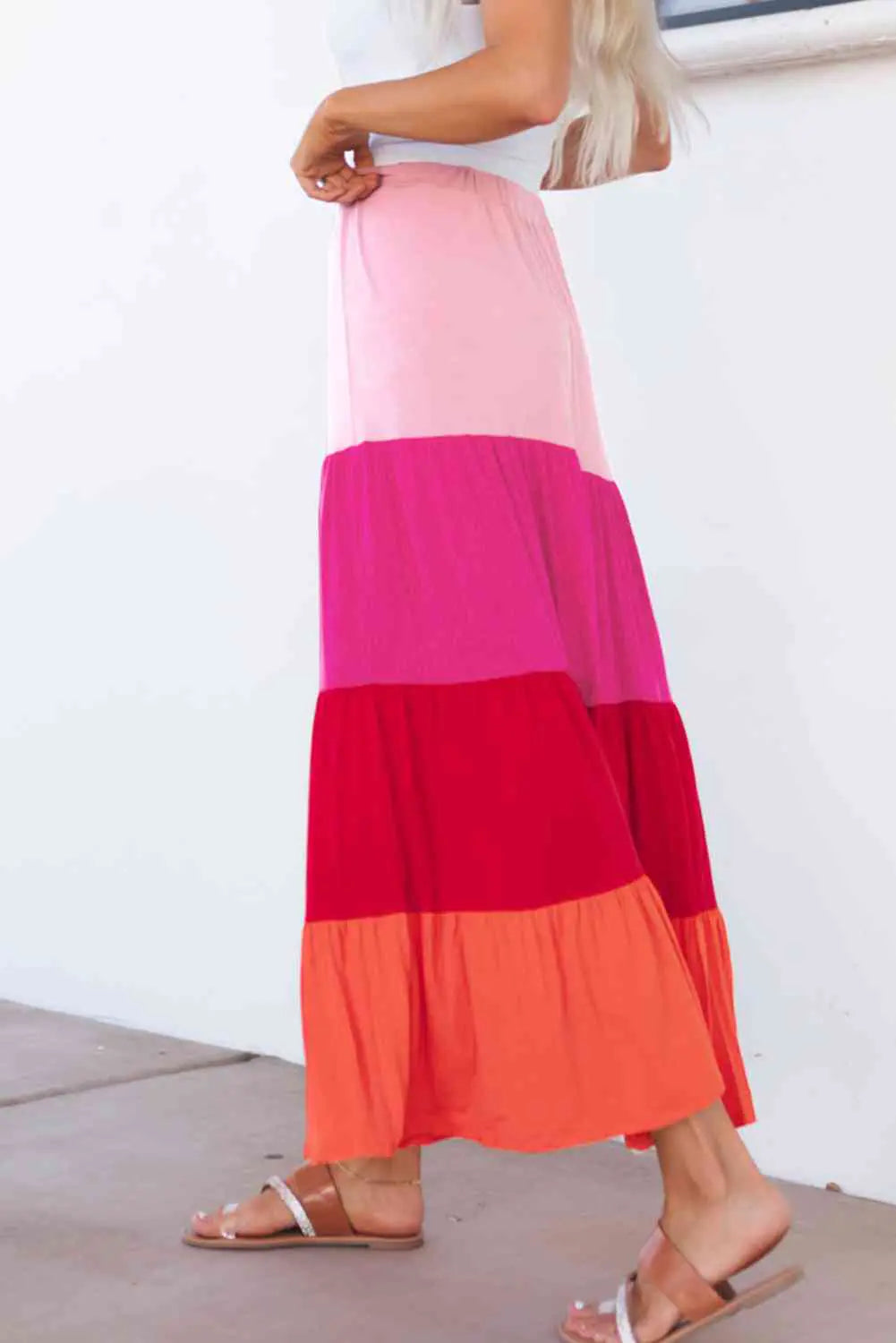 Mariana Tiered Maxi Skirt-