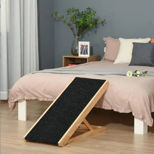 Elevated Pet Ramp For Dogs, Cats, Rabbits, Height-adjustable And Foldable