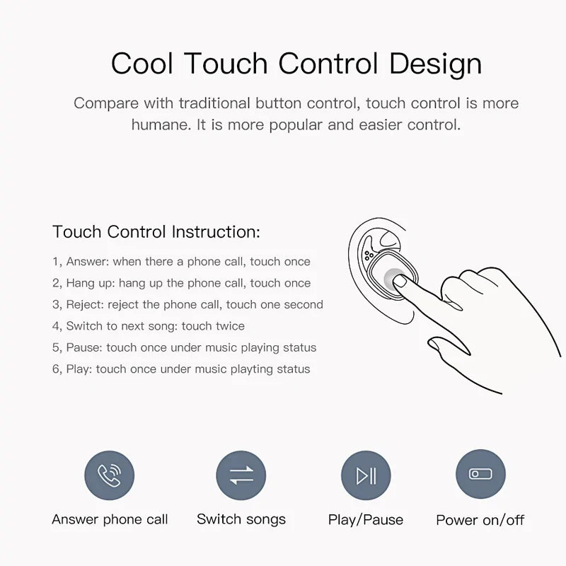 Bluetooth Headset 5.0