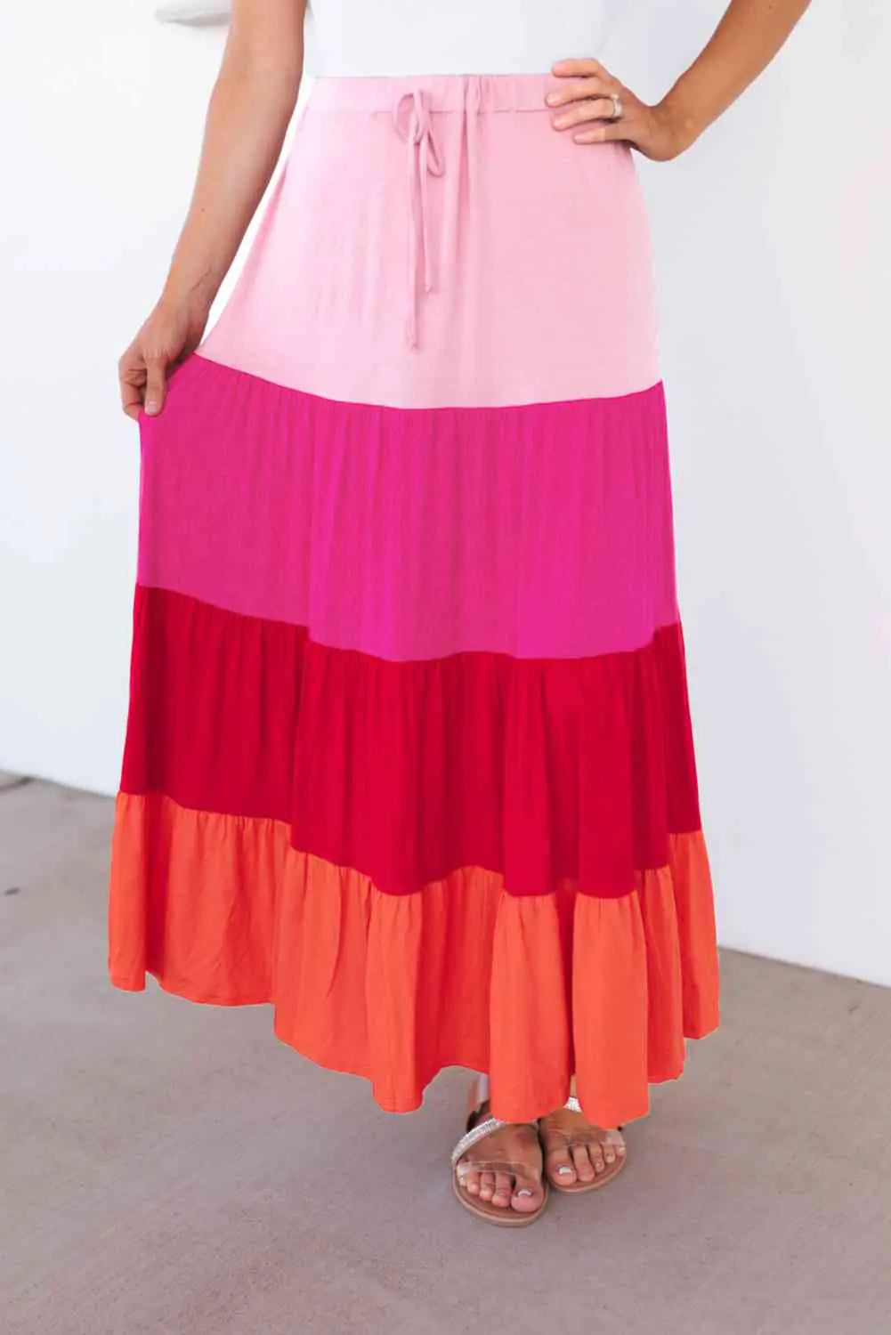 Mariana Tiered Maxi Skirt-