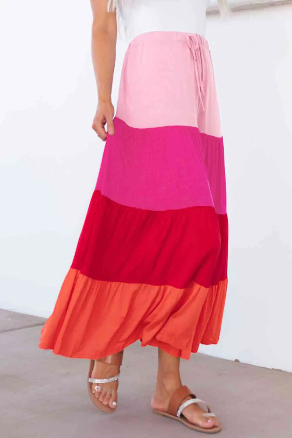 Mariana Tiered Maxi Skirt-