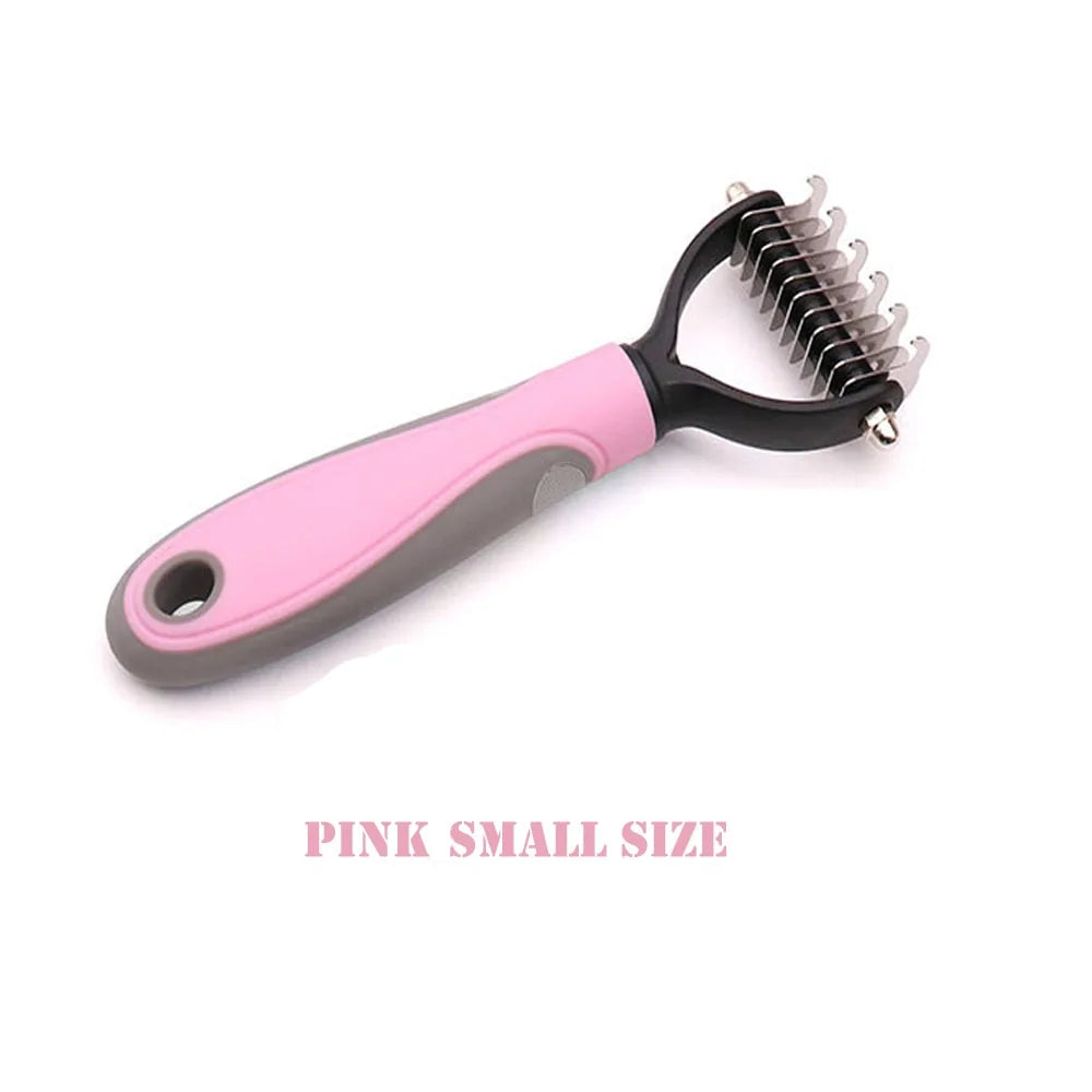 Precise Hair Removal Comb: Dematting and Deshedding Grooming Tool for Dogs and Cats