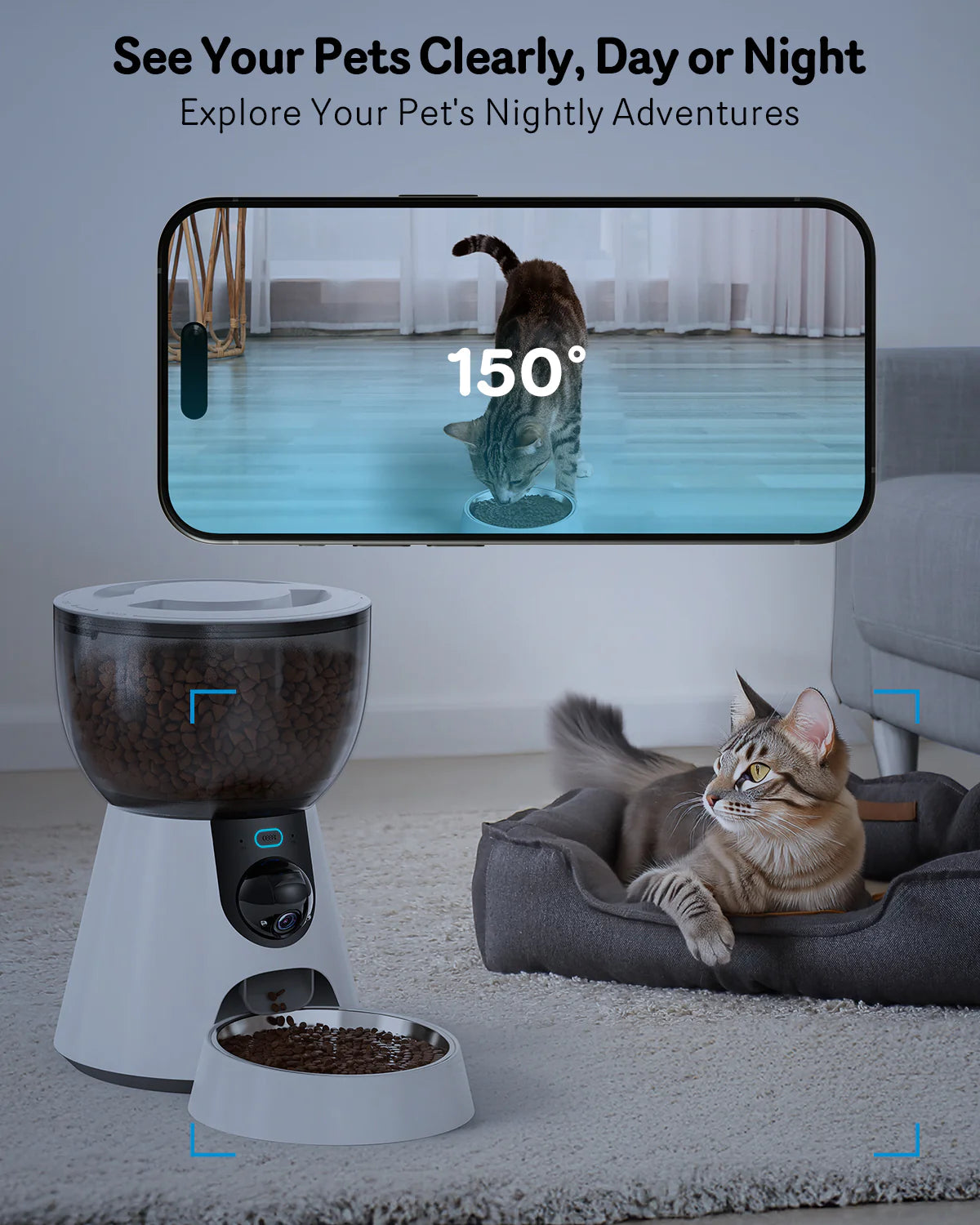 Automatic Cat Feeder With Camera