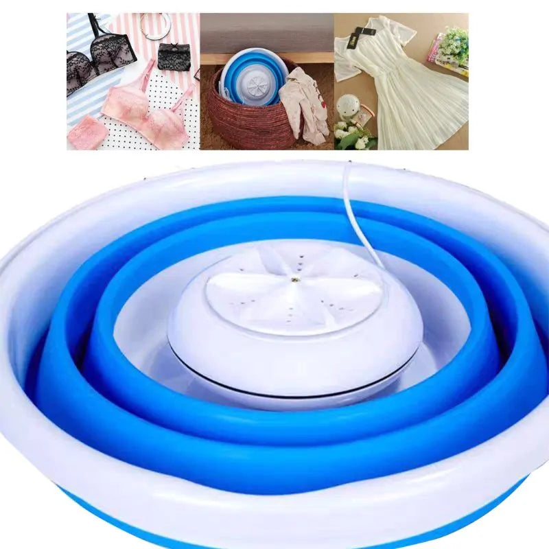 USB Charging Foldable Mini Washing Machine