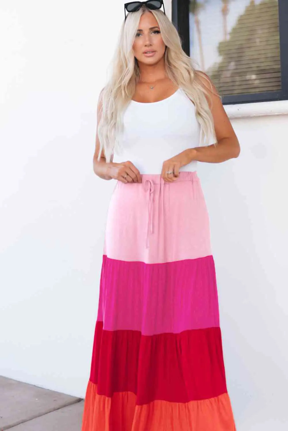 Mariana Tiered Maxi Skirt-