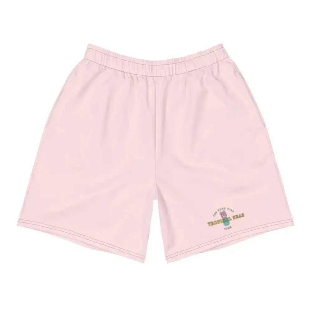 Men's Tropical Pink Pineapple Athletic Shorts