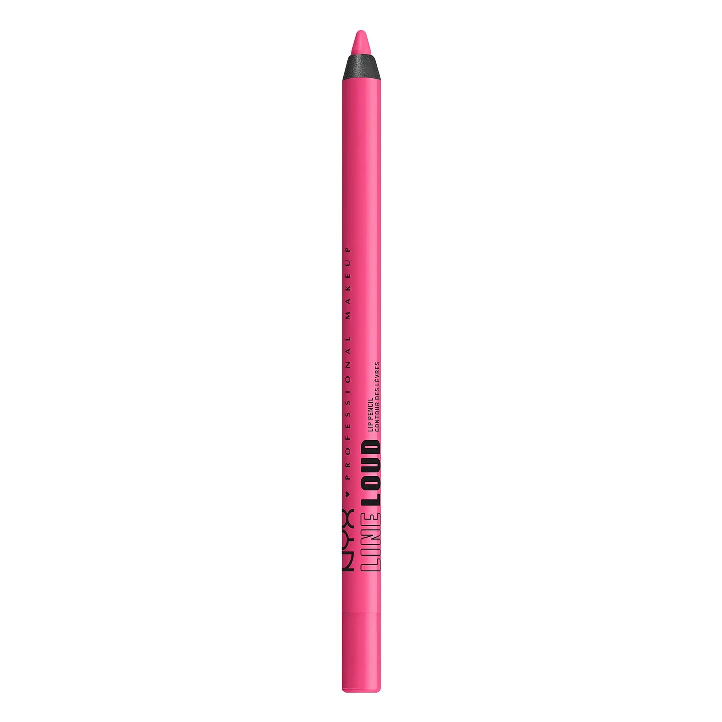 NYX PROFESSIONAL MAKEUP Line Loud Lip Liner, Longwear and Pigmented Lip Pencil with Jojoba Oil & Vitamin E - Movin' Up (Bright Pink Peach) 08 Movin' Up 0.04 Ounce (Pack of 1)