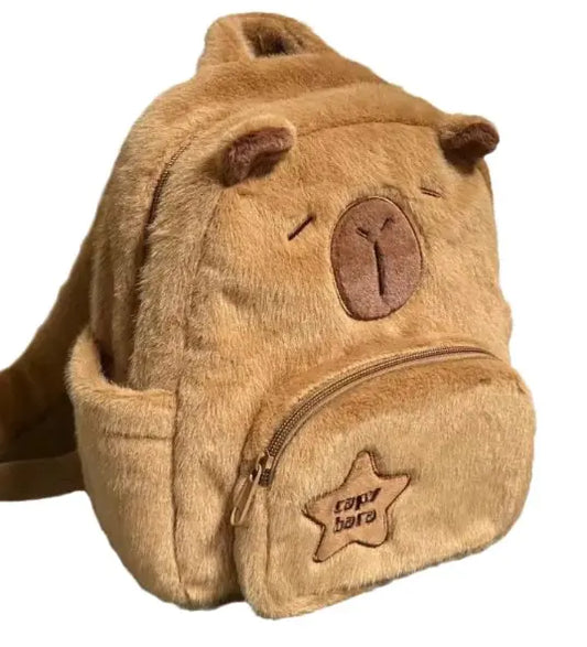 Capybara Plush Little Backpack