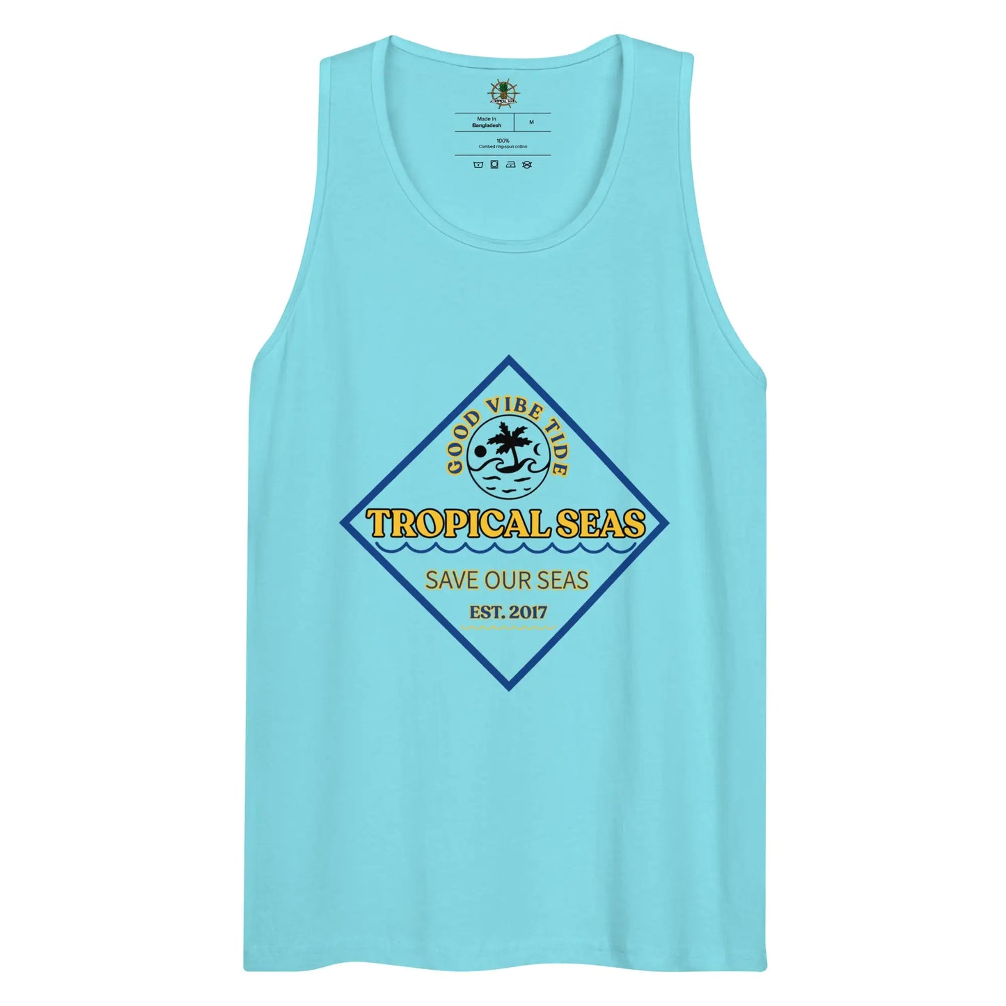 Men's Premium Save the Seas Tank Top