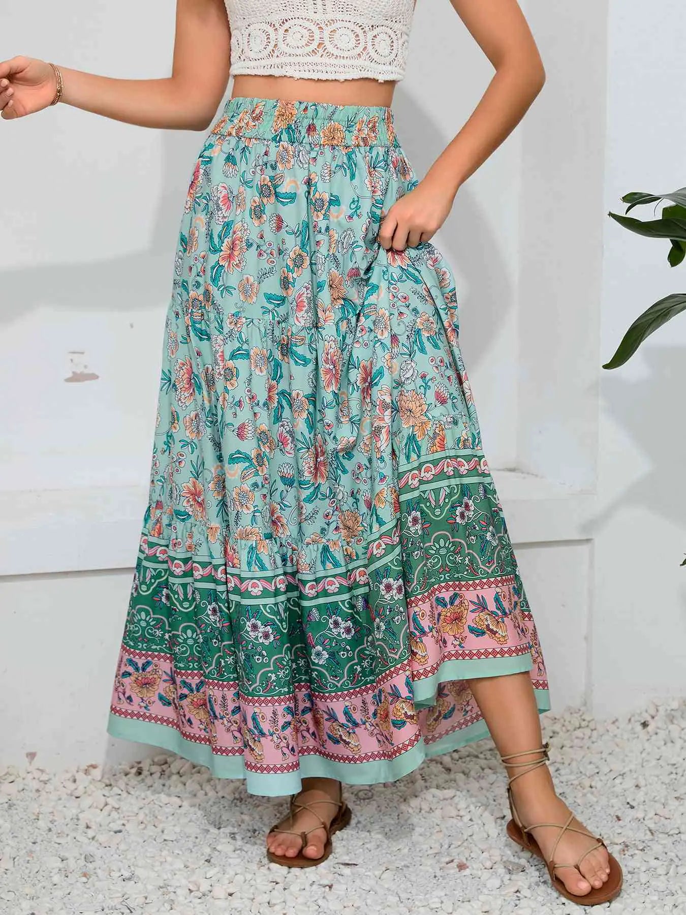 Marty Boho Maxi Skirt