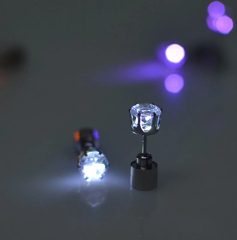 LED Light Stud Earrings