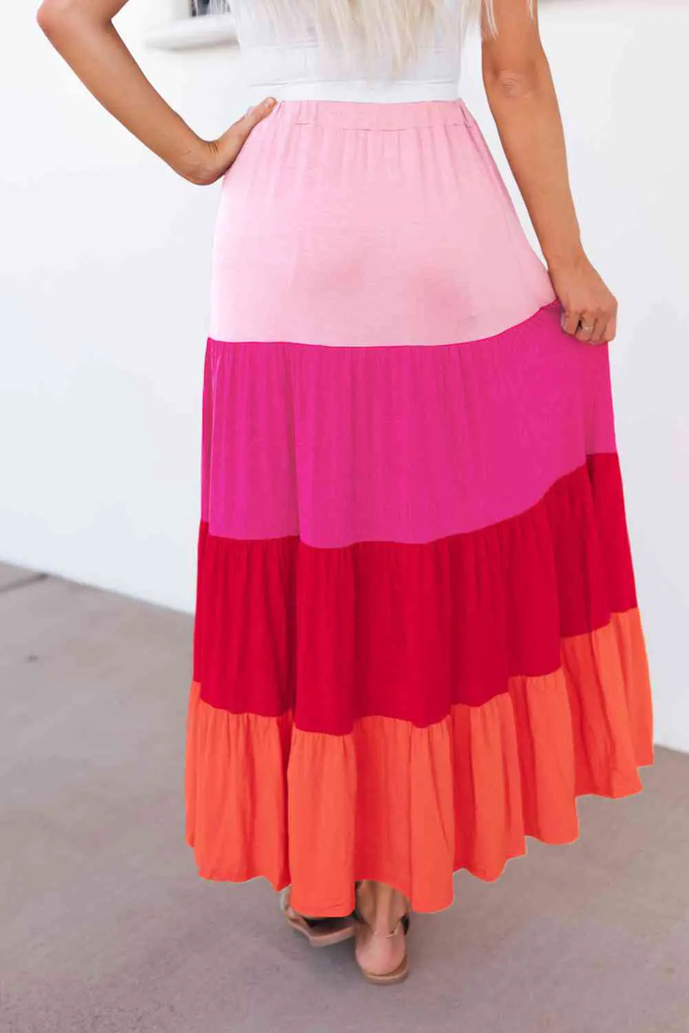 Mariana Tiered Maxi Skirt-