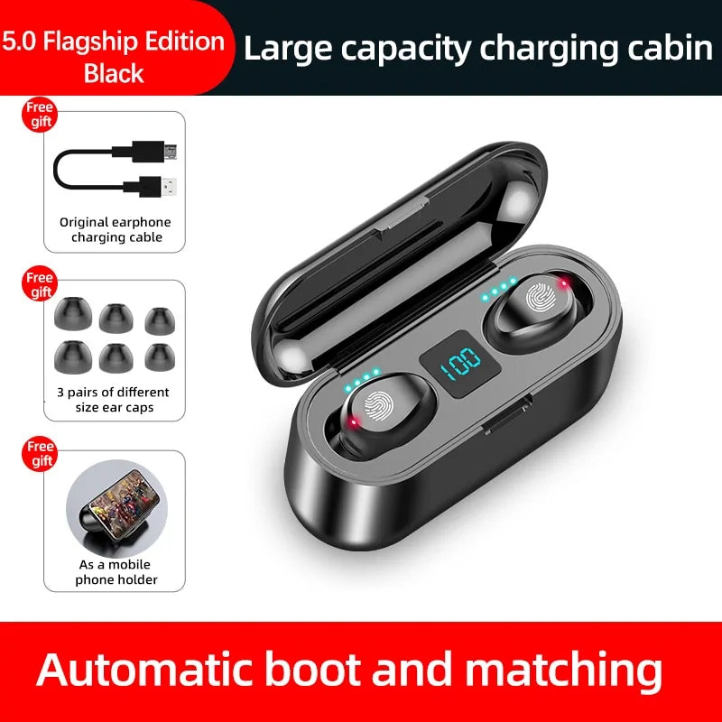 Bluetooth 5.0 Wireless Earbuds