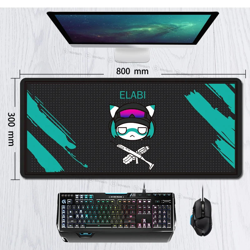 Rubber Super Large PC Mousepad