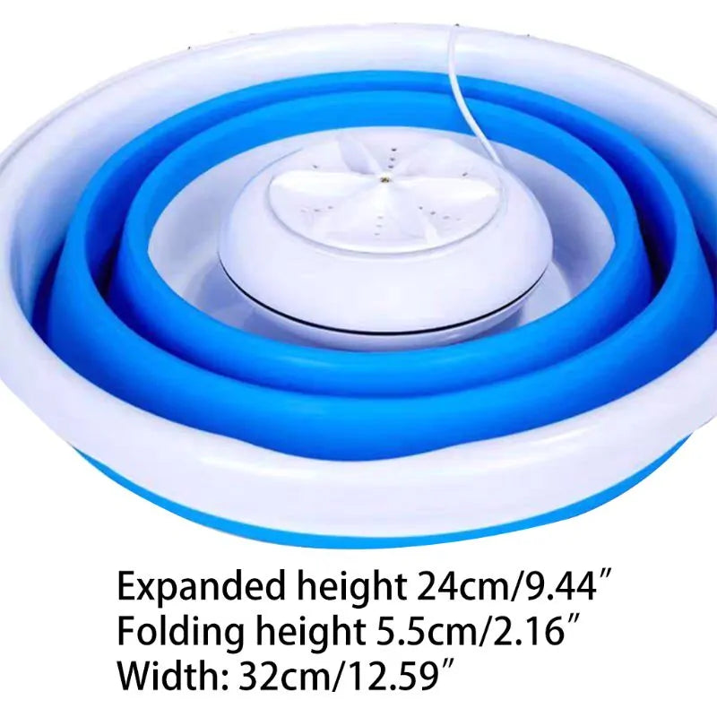 USB Charging Foldable Mini Washing Machine