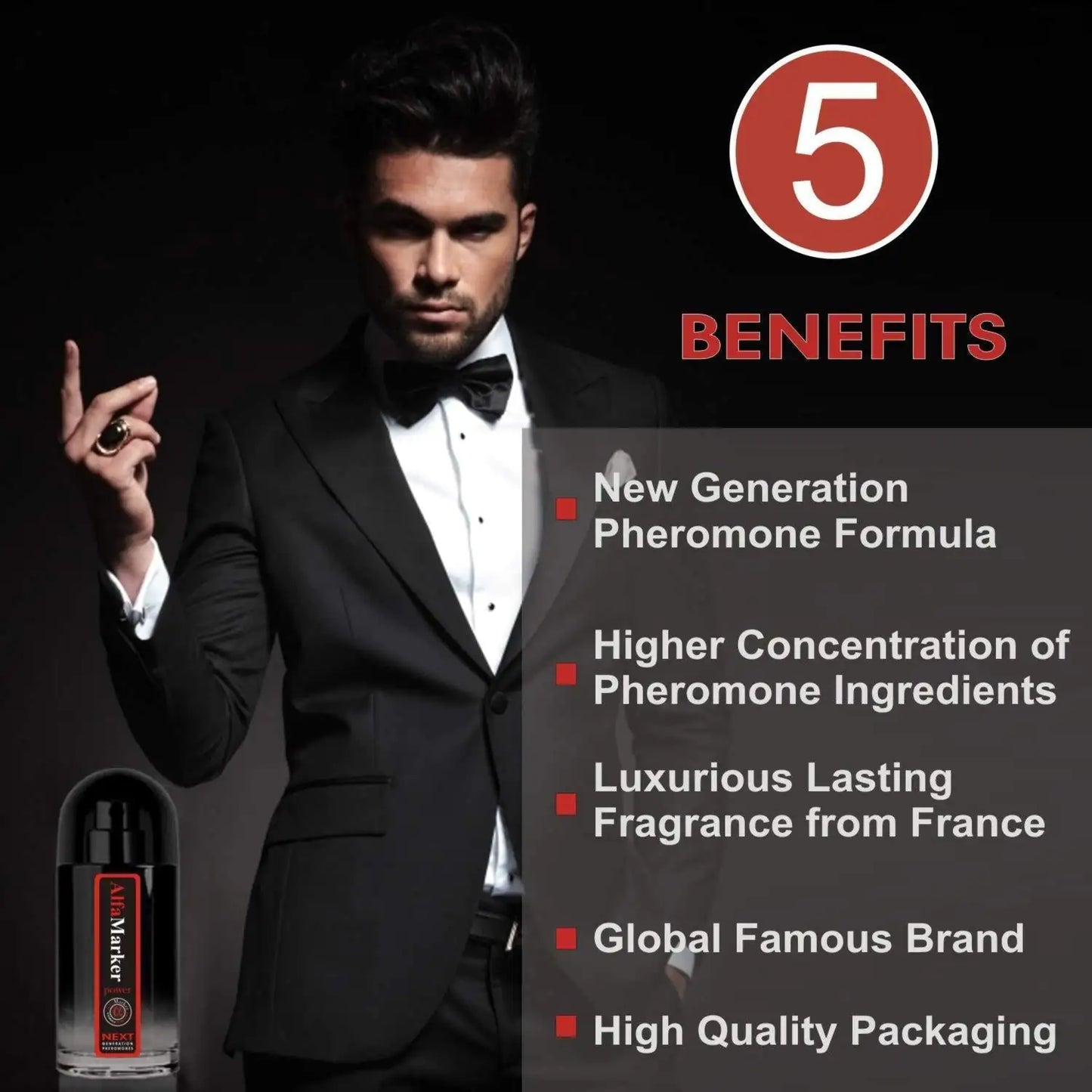 Pheromone Cologne for Men Pheromone Perfume for Men Spray Male 20 ml