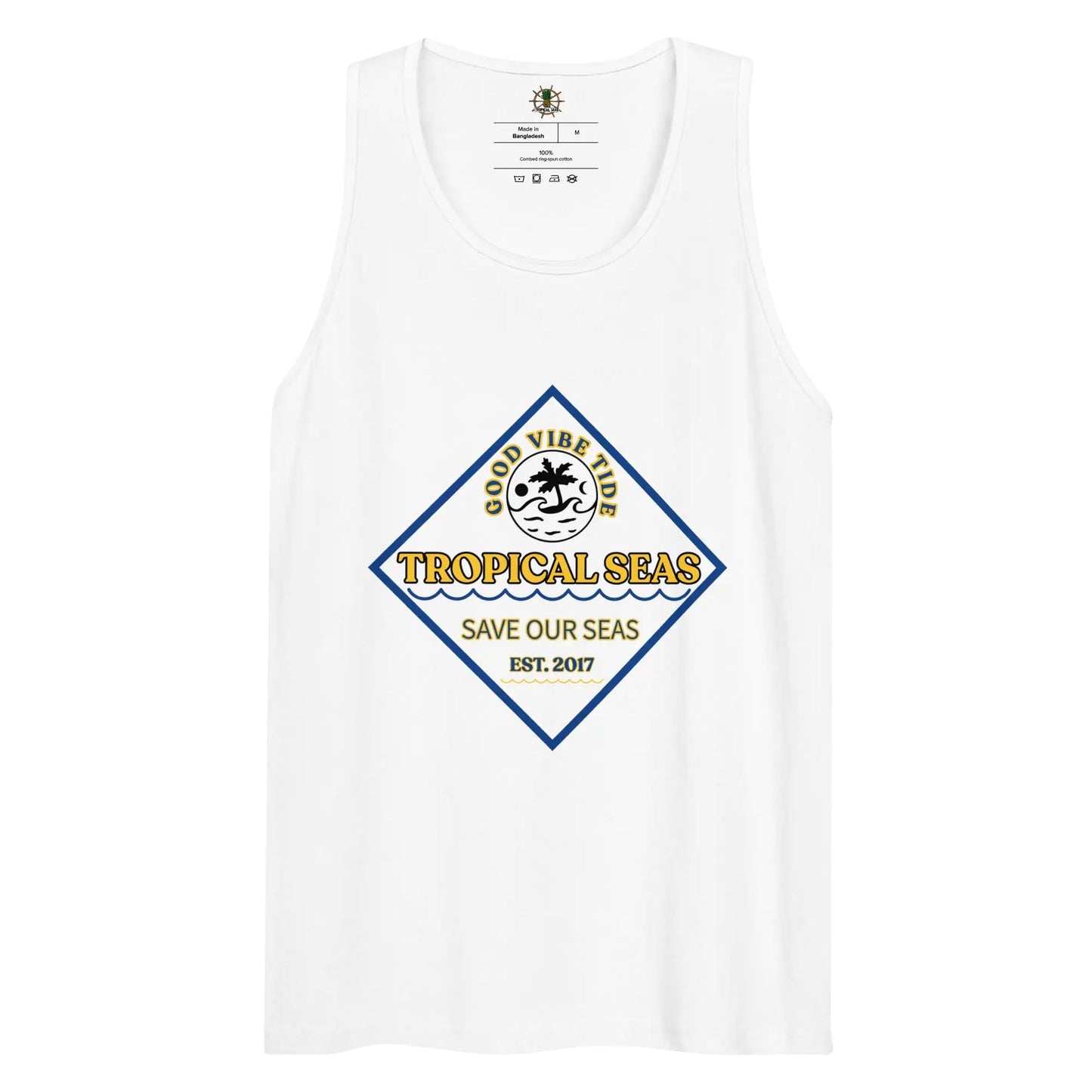 Men's Premium Save the Seas Tank Top