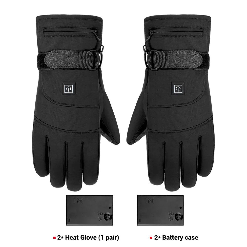 Waterproof Heated Motorcycle Gloves