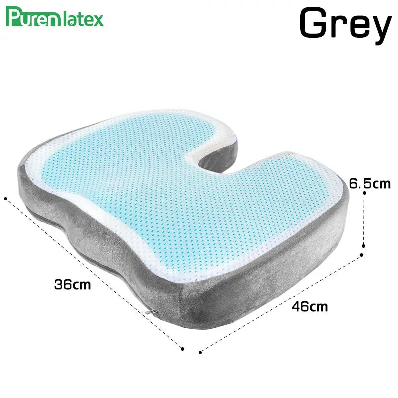 U Shape Silicone Gel Cushion Memory Foam Pillow