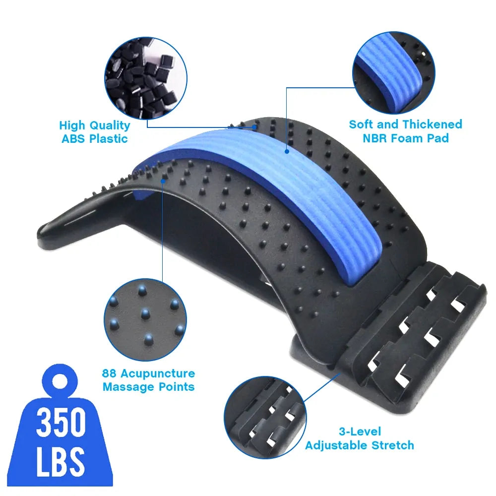 Back Massager Stretcher Support