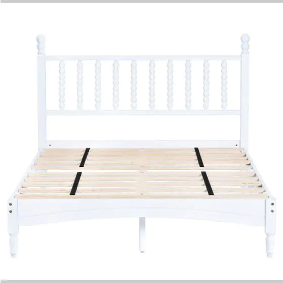 Solid Rubberwood Bed