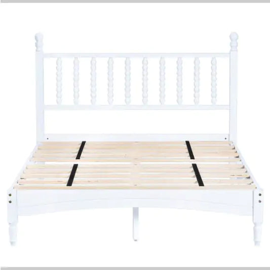 Solid Rubberwood Bed