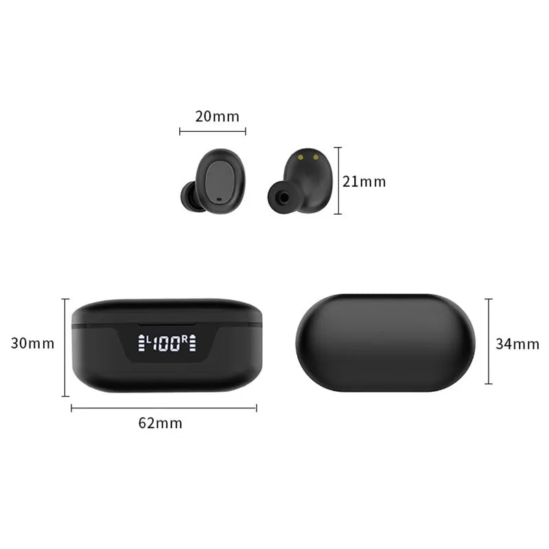 Bluetooth 5.0 Wireless Earbuds