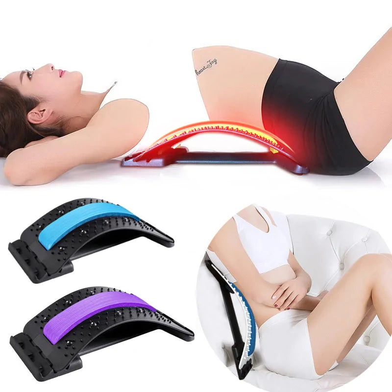 Multi-Level Adjustable Back Massager Stretcher