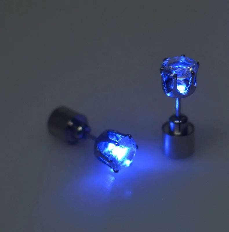 LED Light Stud Earrings